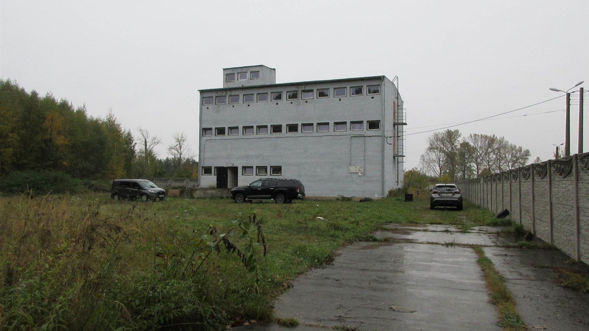 Magazyn w Chałupkach przy granicy Czeskiej