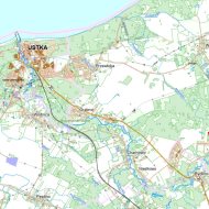 Grunt pod zabudowę 11 km od plaży w Ustce